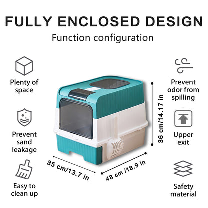 Sanlo Deluxe XL Cat Litter Box