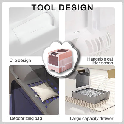 Sanlo Deluxe XL Cat Litter Box